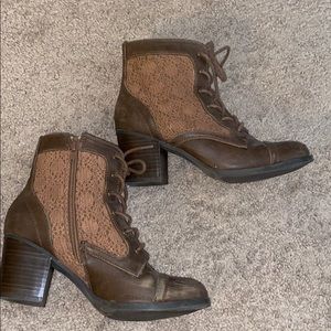 Francesca’s Brown Ankle Boots